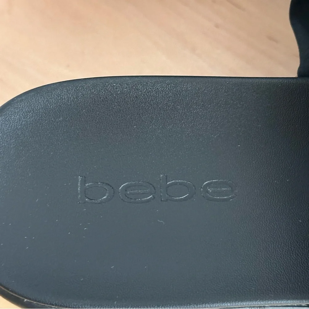 bebe platform sandals 9 - Picture 4 of 6